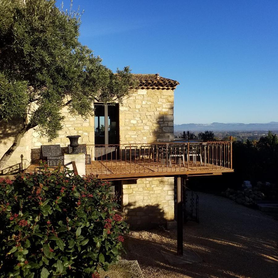 Le Bastion Des Papes Villa Châteauneuf-de-Gadagne Exterior foto